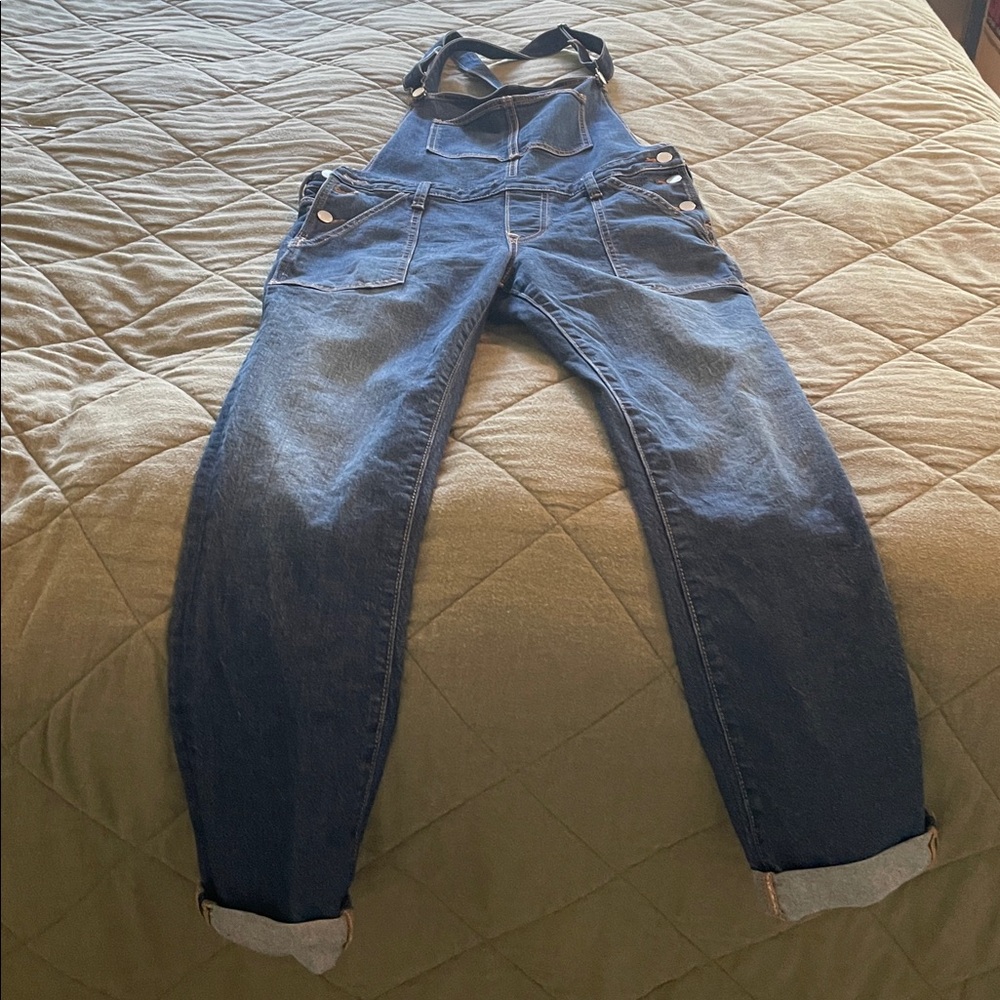 True Religion Women's Denim Overalls size XL (fits like M), very good condition.